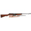 Image 1 : Model 1941 Johnson Semi-Automatic Rifle with Bayonet and Scabbard