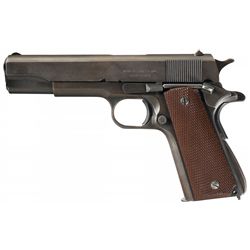 Unique and Rare Documented World War II Ithaca Model 1911A1 Special Presentation Semi-Automatic Pist