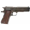 Image 2 : Unique and Rare Documented World War II Ithaca Model 1911A1 Special Presentation Semi-Automatic Pist