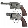 Image 1 : Collector's Lot of Two Colt Commando Revolvers in Different Barrel Lengths