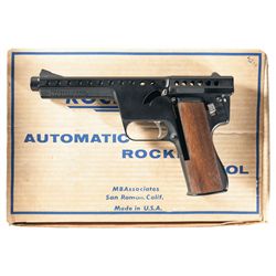 MBA Mark I Model B Gyrojet Semi-Automatic Pistol with Box