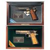 Image 1 : Collector's Lot of Two Cased American Historical Foundation 1911A1 Commemorative Semi-Automatic Pist