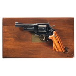 Cased Smith & Wesson Model 27-3 50th Anniversary Registered Magnum Commemorative Double Action Revol