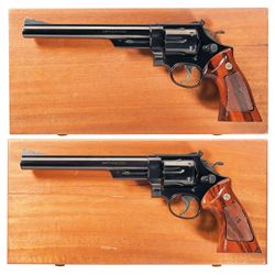 Collector's Lot of Two Cased Smith & Wesson Double Action Revolvers