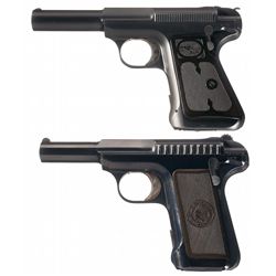 Collector's Lot of Two Savage Semi-Automatic Pistols