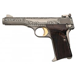 Engraved Belgian Browning .380 Pistol