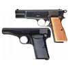 Image 1 : Two Belgian Browning Semi-Automatic Pistols with