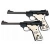 Image 1 : Two Consecutively Serial Numbered Browning Buck Mark 25th Anniversary Semi-Automatic Pistols