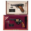 Image 1 : Two Cased American Historical Foundation WWII Commemorative Handguns