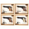 Image 1 : Collector's Lot of Four Matching Serial Number Cased World War I Commemorative Colt 1911 Semi-Automa