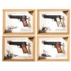 Image 1 : Collector's Lot of Four Cased WWI Commemorative Colt 1911 Semi-Automatic Pistols