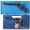 Image 1 : Collector's Lot of Two 4th Generation Colt Single Action Army Revolvers