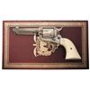 Image 1 : Rare Engraved Interpol Commemorative Colt Single Action Army Revolver with Case