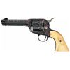 Image 1 : Engraved and Gold Inlaid Great Western Arms Co. Single Action Revolver Attributed to President Eisen