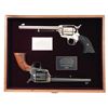 Image 1 : Cased Colt "Peacemaker" and "Frontier Six Shooter" Centennial Two Gun Set