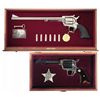 Image 1 : Collector's Lot of Two Cased Commemorative Colt Single Action Revolvers