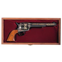 Cased Winchester/Colt Commemorative Single Action Army Revolver