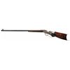 Image 2 : Beautiful Factory Engraved Marlin Ballard No. 6 1/2 Rigby Off Hand Mid Range Single Shot Rifle