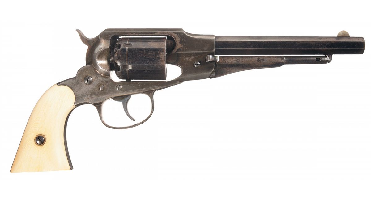 Exceptional Early Production Remington-Rider New Model Double Action ...