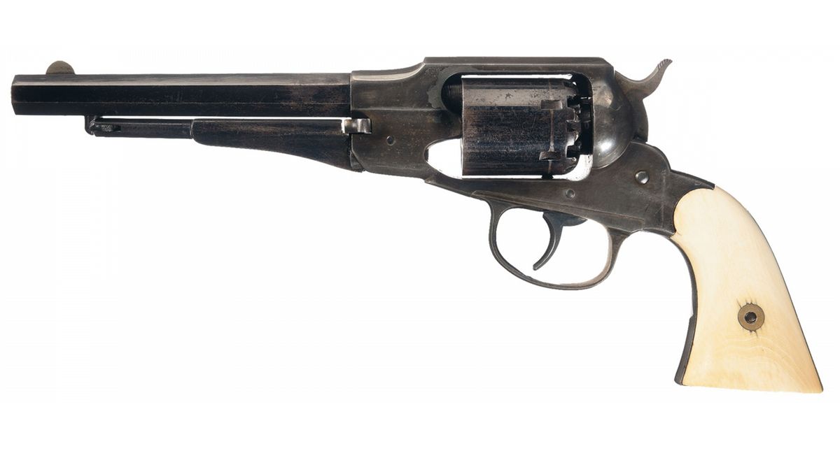 Exceptional Early Production Remington-Rider New Model Double Action ...