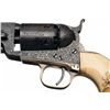 Image 2 : Civil War Factory Panel Scene Engraved Colt Model 1851 Navy Revolver with Relief-Carved Patriotic Iv