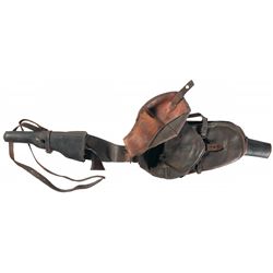 Rare Combination Military Pommel Holsters for Colt Dragoon Revolver and Model 1855 Pistol-Carbine