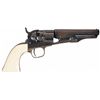 Image 1 : Colt Model 1862 Police Percussion Revolver with Spectacular Carved Ivory Grip