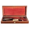 Image 1 : Colt Model 1851 Navy Revolver American Case with Powder Flask and Cartridges