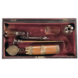 Stunning and Rare Original Case For a Colt Texas Paterson with Original Accessories
