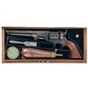 Image 1 : Cased Colt Model 1851 London Navy Percussion Revolver with Accessories