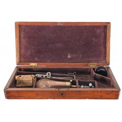 Case For a Colt Model 1862 Police Revolver with Accessories
