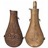 Image 1 : Two Powder Flasks