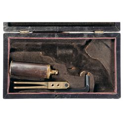 Excellent and Rare Leather Presentation Case For a Colt Model 1848 Baby Dragoon with Accessories