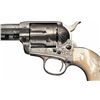 Image 2 : Factory Engraved First Generation Colt Single Action Army Revolver with Carved Steer Head Pearl Grip