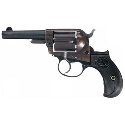 British Proofed Colt Model 1877 "Sheriff's Model" Double Action Revolver