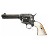 Image 1 : Factory Engraved First Generation Colt Single Action Army Revolver with Pearl Grips and Factory Lett
