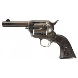 Texas Shipped Colt Sheriff's Model Single Action Army Revolver with Factory Letter