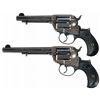 Image 1 : Collector's Lot of Two Colt 1877 Double Action Revolvers