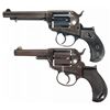 Image 1 : Collector's Lot of Two Antique Colt Model 1877 Lightning Double Action Revolvers