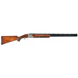 Engraved Belgian Browning Pigeon Grade Broadway Trap Superposed Shotgun
