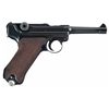 Image 2 : Outstanding and Rare Nazi 1938 Dated Mauser Banner "Eagle/K" Police Luger Pistol with Two Matching M