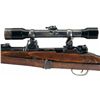 Image 2 : World War II Nazi Mauser K98 Turret Sniper Rifle with Sling and "bmj" Scope