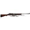 Image 1 : Early World War II Model 1941 Johnson Semi-Automatic Rifle with Original Bayonet and Scabbard