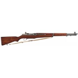 U.S. Springfield M1 Garand Semi-Automatic Rifle with Sling and 1950 Parachutist Weapon Case