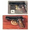 Image 1 : Two Colt Semi-Automatic Pistols with Boxes