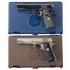 Image 1 : Two Colt MK IV Series 80 1911 Semi-Automatic Pistols