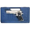 Image 1 : Stainless Colt Gold Cup Trophy Model 1911 Semi-Automatic Pistol with Case