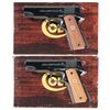 Image 1 : Two Consecutively Numbered Colt Combat Commander Semi-Automatic Pistols