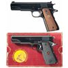 Image 1 : Two Colt Semi-Automatic Pistols
