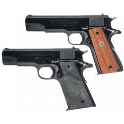 Collector's Lot of Two Colt Semi-Automatic Pistols